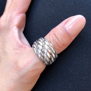 Sterling Silver Statement Ring
